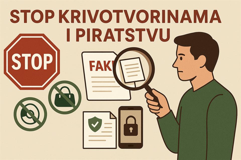 Slika: Stop krovotvorinama i piratstvu